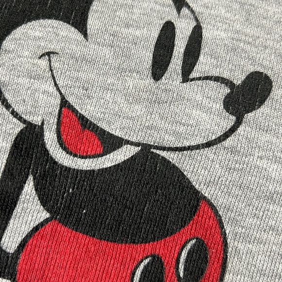 Vintage 80's Youth Mickey Mouse Sweatshirt Crewneck Long Sleeve Child XL - Picture 5 of 11